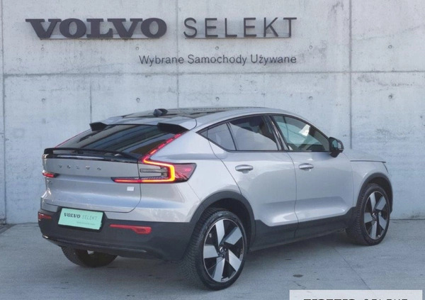 Volvo C40 cena 179900 przebieg: 7430, rok produkcji 2023 z Siedlce małe 562